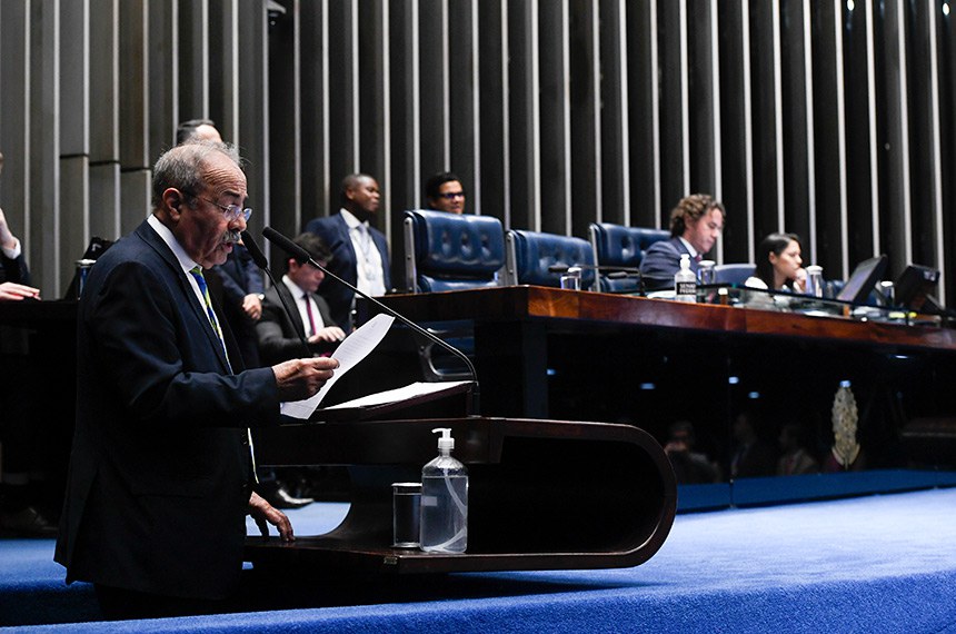 Mesa:  
presidente em exercício do Senado Federal, senador Veneziano Vital do Rêgo (MDB-PB);
secretário-geral da Mesa do Senado Federal, Gustavo A. Sabóia Vieira.