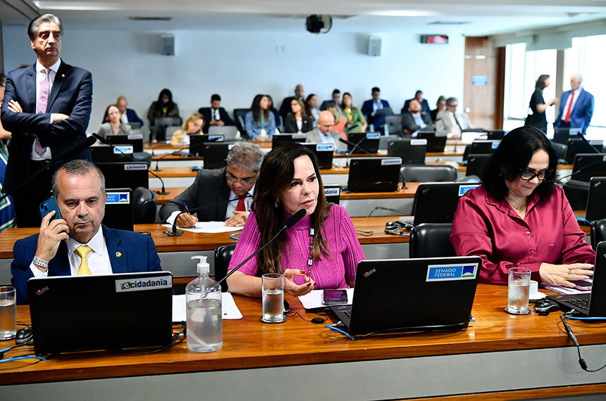 Bancada:
senador Rogerio Marinho (PL-RN); 
senadora Professora Dorinha Seabra (União-TO) - em pronunciamento; 
senadora Damares Alves (Republicanos-DF).