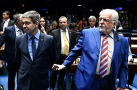 Participam:
senador Randolfe Rodrigues (Rede-AP); senador Rogerio Marinho (PL-RN).