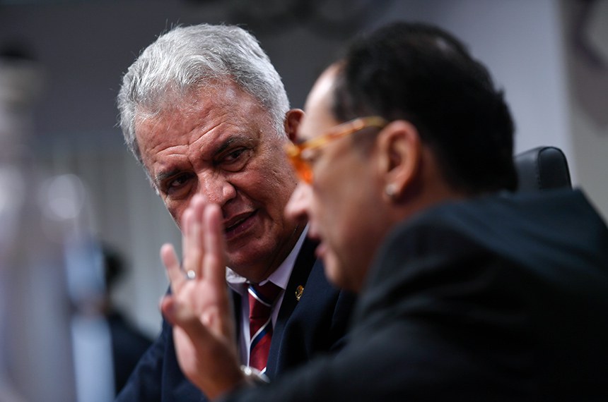 Mesa: 
presidente da CSP, senador Sérgio Petecão (PSD-AC); 
vice-presidente da CSP, senador Jorge Kajuru (PSB-GO).