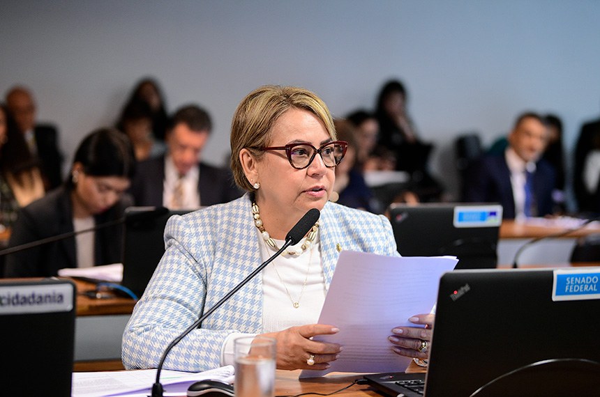 Em pronunciamento, à bancada, senadora Jussara Lima (PSD-PI).