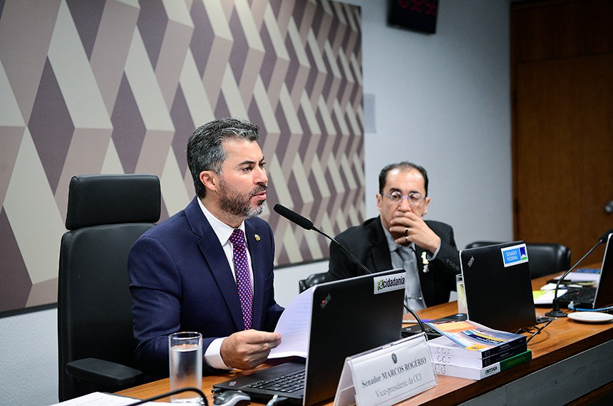 Mesa: 
vice-presidente da CCJ, senador Marcos Rogério (PL-RO);
relator do PL 2628/2022, senador Jorge Kajuru (PSB-GO).