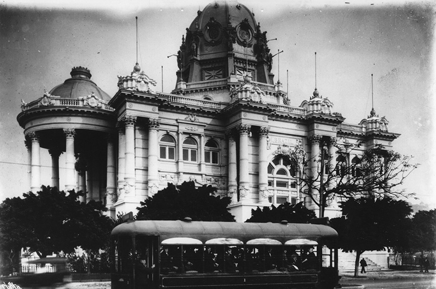 Palácio Monroe, sede do Senado no Rio de Janeiro entre 1925 e 1960 - Foto: Reprodução