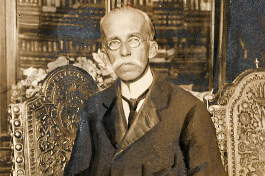 Ruy Barbosa, patrono do Senado - Foto: Arquivo Nacional