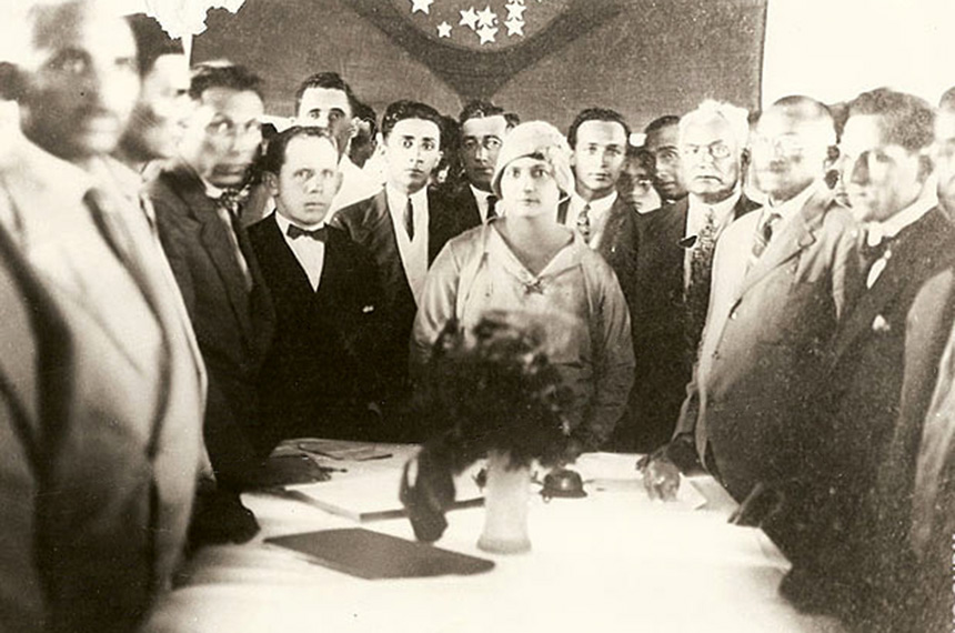 Em 1928, antes mesmo de as brasileiras poderem votar, Alzira Soriano foi eleita prefeita da cidade de Lajes (RN) - Foto: Arquivo Pessoal