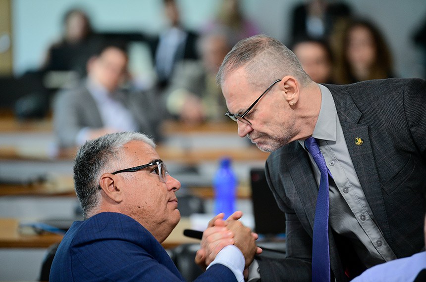 Bancada:
senador Eduardo Girão (Novo-CE); 
senador Fabiano Contarato (PT-ES).