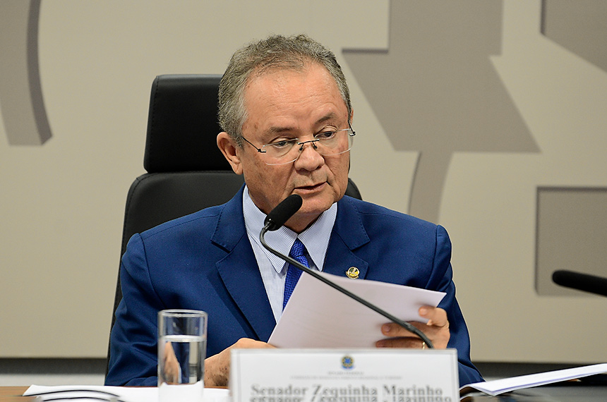 Zequinha Marinho é o relator do projeto - Foto: Pedro França/Agência Senado
