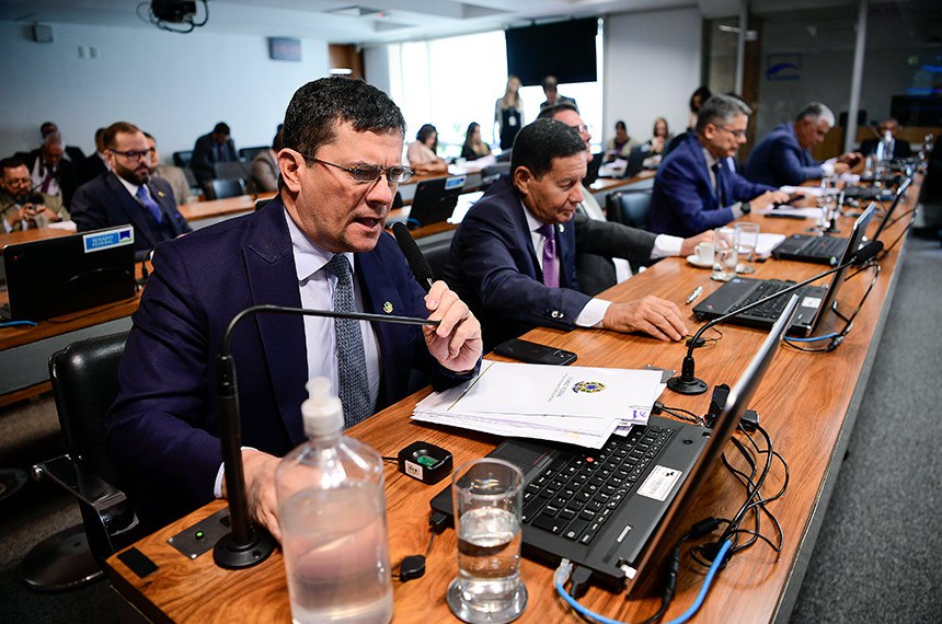 Bancada:
senador Sergio Moro (União-PR); 
senador Hamilton Mourão (Republicanos-RS); 
senador Flávio Bolsonaro (PL-RJ);
senador Alessandro Vieira (MDB-SE); 
senador Eduardo Girão (Novo-CE).