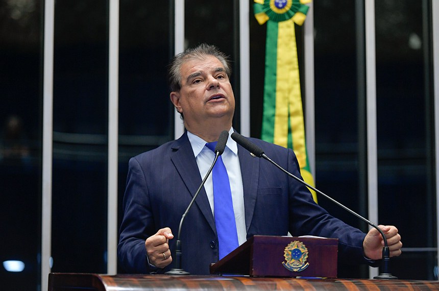 Em discurso, à tribuna, senador Nelsinho Trad (PSD-MS).