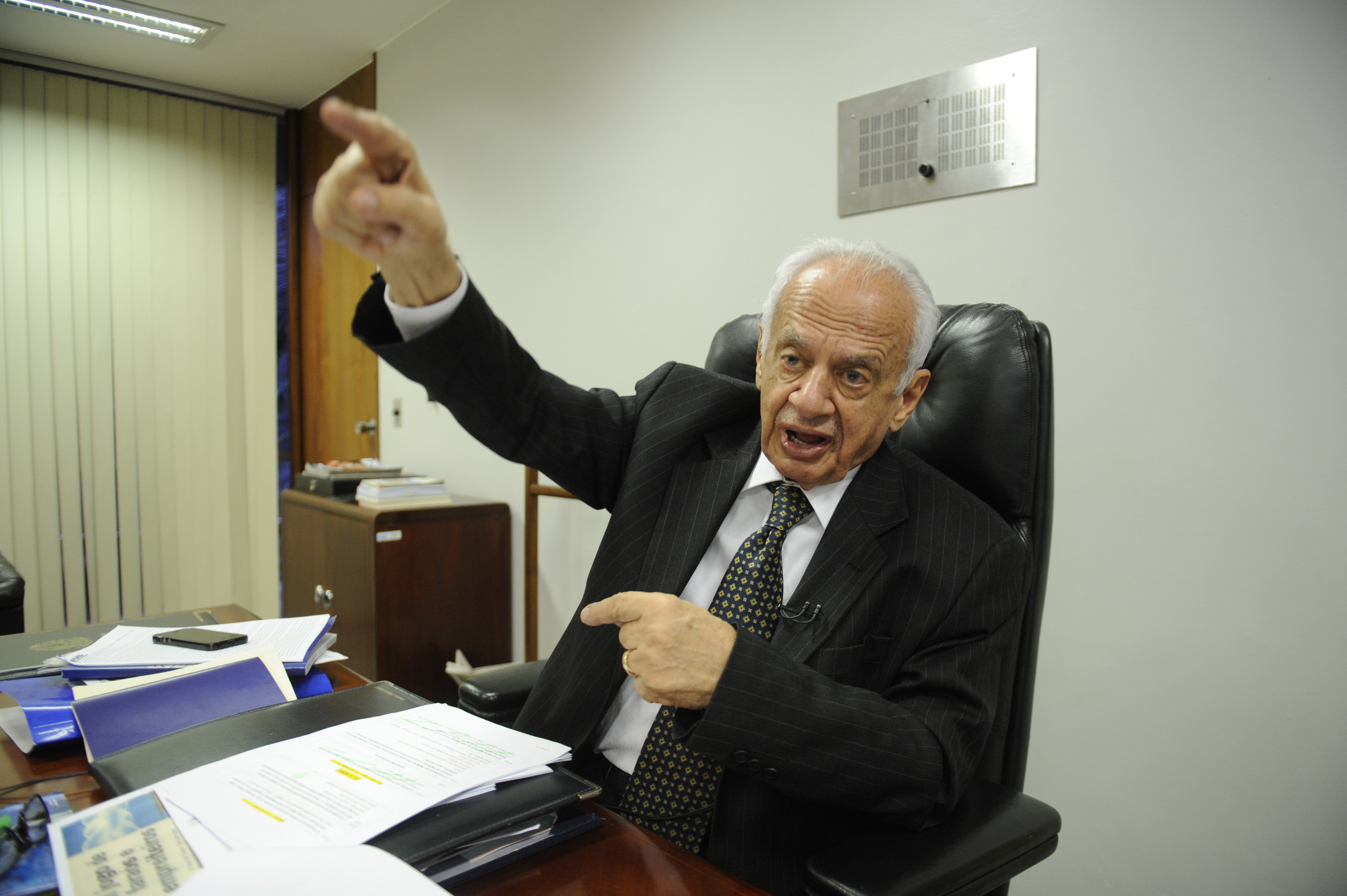 Dos 50 anos de vida pública, 32 foram dedicados ao Senado - Foto: Jefferson Rudy/Agência Senado