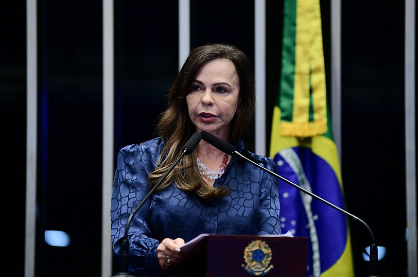 Em discurso, à tribuna, senadora Professora Dorinha Seabra (União-TO).