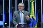 Em discurso, à tribuna, ministro-chefe da Secretaria de Relações Institucionais da Presidência da República, Alexandre Padilha.