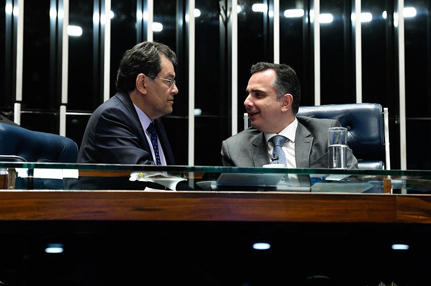 Mesa: 
senador Eduardo Braga (MDB-AM);
presidente do Senado Federal, senador Rodrigo Pacheco (PSD-MG).