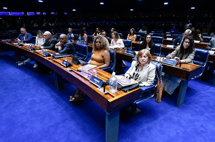 Plenário do Senado na sessão temática - Foto: Edilson Rodrigues/Agência Senado