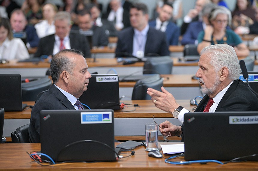 Bancada: 
senador Rogerio Marinho (PL-RN); 
senador Jaques Wagner (PT-BA).