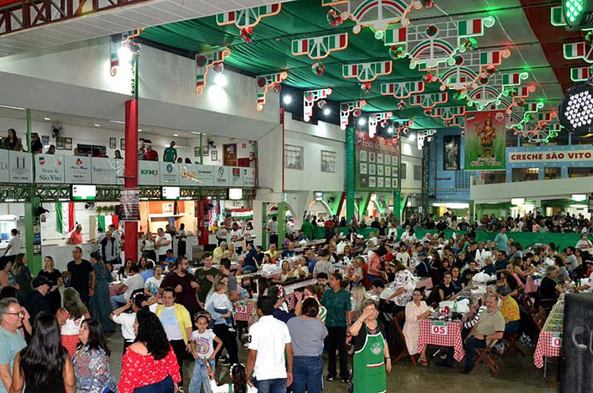 Festa de São Vito é realizada tradicionalmente no Bairro do Brás, em São Paulo - Foto: Associação Beneficente São Vito Mátir