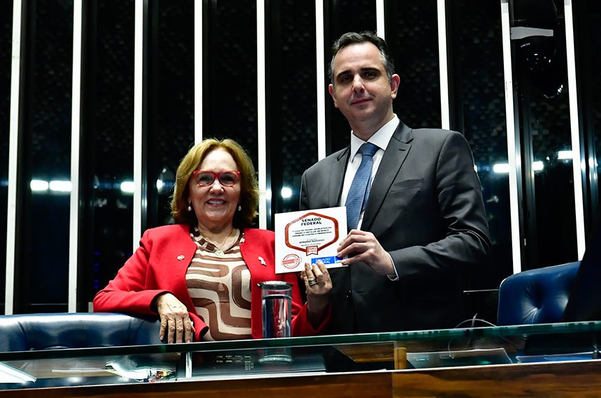 Mesa: 
senadora Zenaide Maia (PSD-RN);
presidente do Senado Federal, senador Rodrigo Pacheco (PSD-MG). 