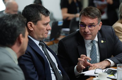Bancada: 
senador Styvenson Valentim (Podemos-RN); 
senador Sergio Moro (União-PR); 
senador Flávio Bolsonaro (PL-RJ).