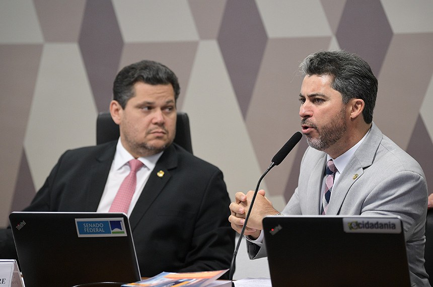 Mesa: 
presidente da CCJ, senador Davi Alcolumbre (União-AP); 
vice-presidente da CCJ, senador Marcos Rogério (PL-RO).