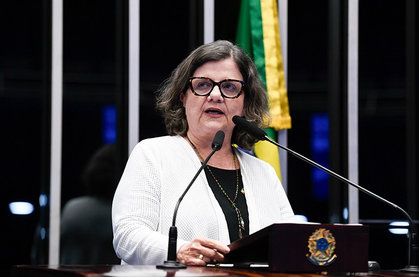 Em discurso, à tribuna, senadora Teresa Leitão (PT-PE).