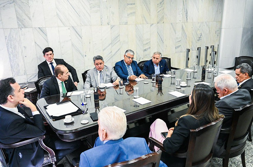 Participam: 
presidente do Senado Federal, senador Rodrigo Pacheco (PSD-MG); 
senador Marcelo Castro (MDB-PI); 
senador Efraim Filho (União-PB); 
senador Eduardo Girão (Novo-CE); 
senador Izalci Lucas (PL-DF); 
senador Mecias de Jesus (Republicanos-RR); 
senador Otto Alencar (PSD-BA); 
senadora Ana Paula Lobato (PDT-MA); 
líder do governo no Senado Federal, senador Jaques Wagner (PT-BA).