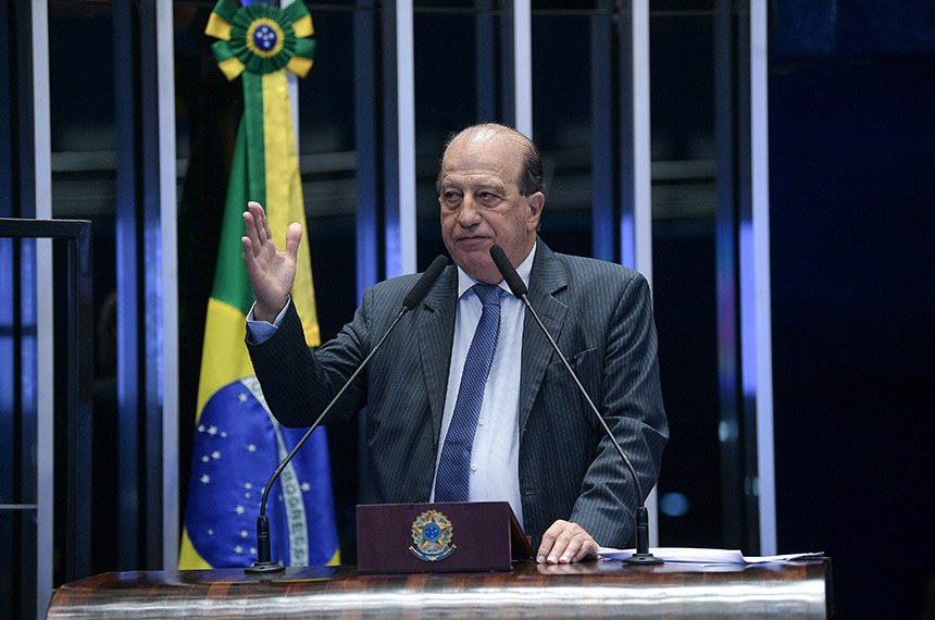 Em discurso, à tribuna, ministro do Tribunal de Contas da União (TCU), Augusto Nardes.