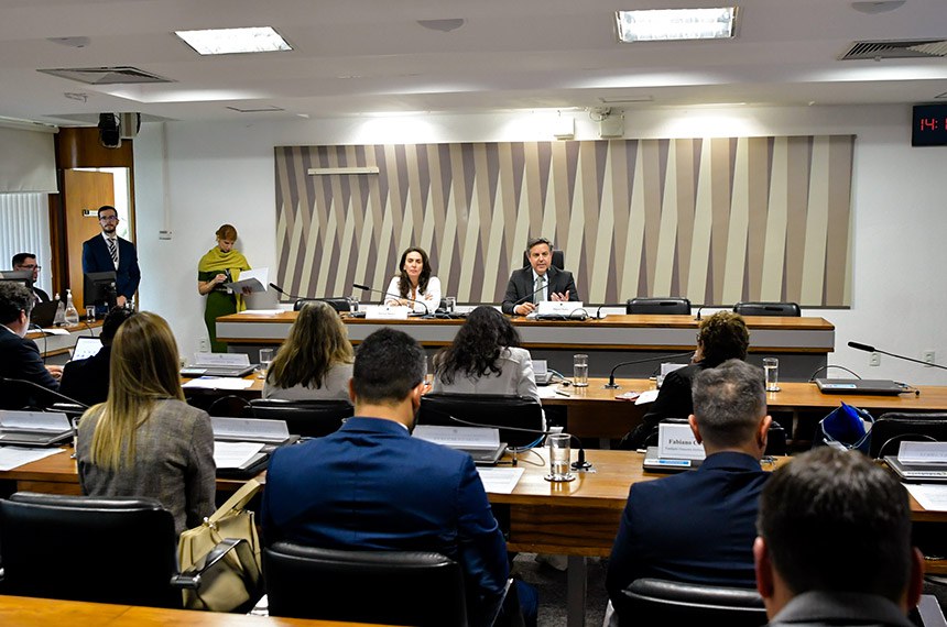 Mesa:
vice-presidente do CCS, Patrícia Blanco;
presidente do CCS, Miguel Matos.