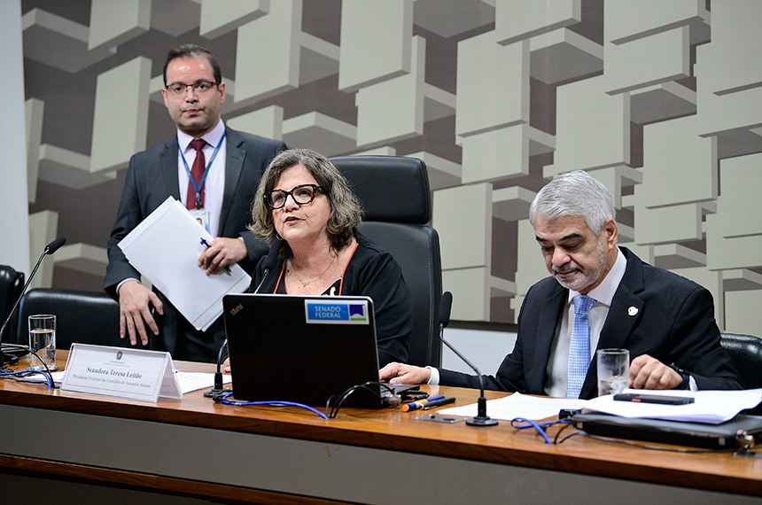 Mesa: 
presidente eventual da CAS, senadora Teresa Leitão (PT-PE);
relator do PL 826/2019, senador Humberto Costa (PT-PE).