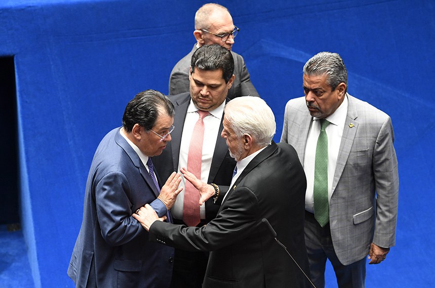 Participam:
senador Davi Alcolumbre (União-AP); 
líder do governo no Senado Federal, senador Jaques Wagner (PT-BA);
senador Eduardo Braga (MDB-AM); 
senador Dr. Hiran (PP-RR); 
senador Fabiano Contarato (PT-ES).