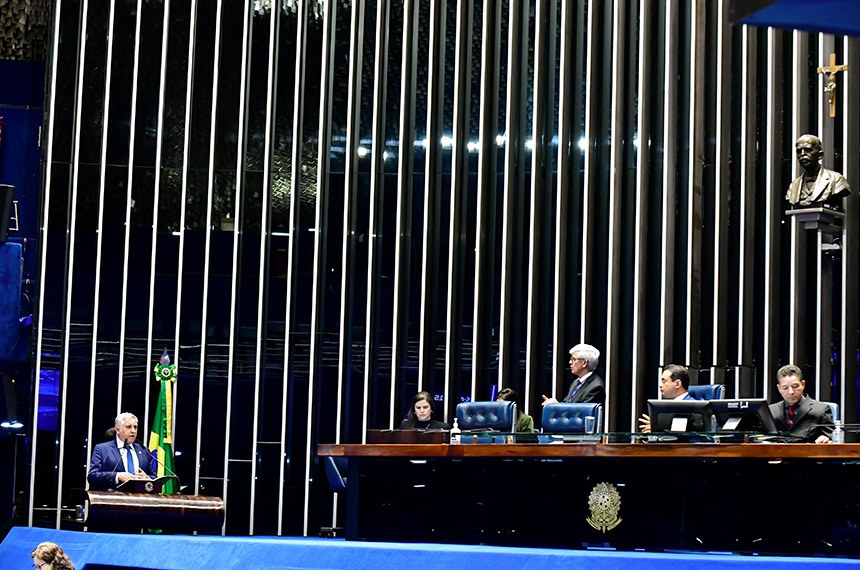 Mesa: 
2º secretário da Mesa do Senado Federal, senador Weverton (PDT-MA);
secretário-geral adjunto da Mesa do Senado Federal, José Roberto Leite de Matos.