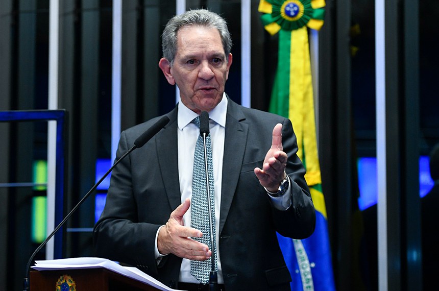 Em discurso, à tribuna, ministro do Superior Tribunal de Justiça (STJ), João Otávio de Noronha.