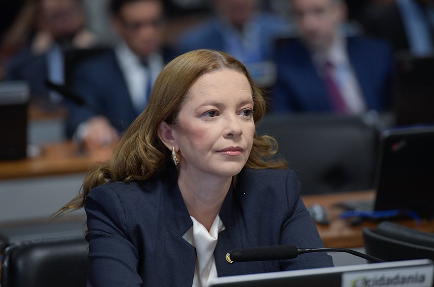 À bancada, senadora Janaína Farias (PT-CE).