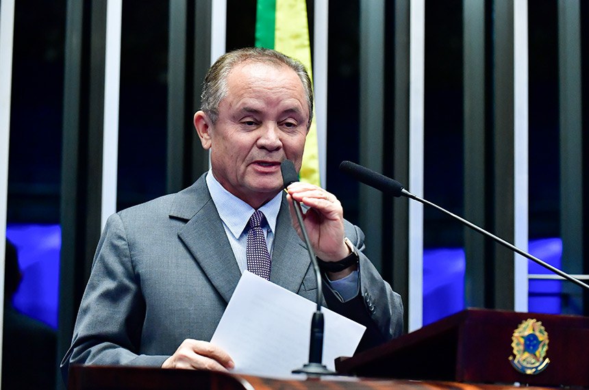 Em discurso, à tribuna,  senador Zequinha Marinho (Podemos-PA).