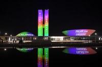 Congresso se ilumina para celebrar o Dia do Orgulho LGBTQIA+
