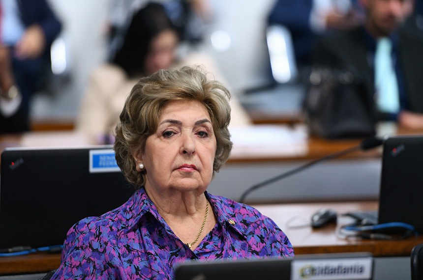 À bancada, senadora Ivete da Silveira (MDB-SC).