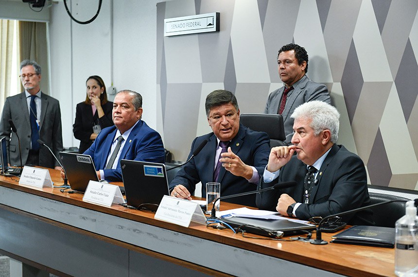 Mesa: 
relator da CTIA, senador Eduardo Gomes (PL-TO);
presidente da CTIA, senador Carlos Viana (Podemos-MG), conduz reunião; 
vice-presidente da CTIA, senador Astronauta Marcos Pontes (PL-SP).