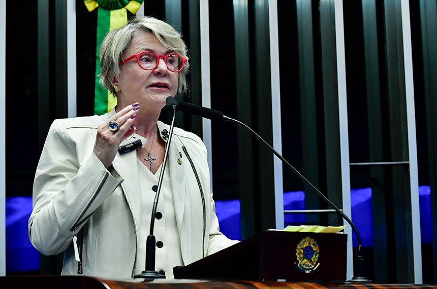 Em discurso, à tribuna, senadora Margareth Buzetti (PSD-MT).