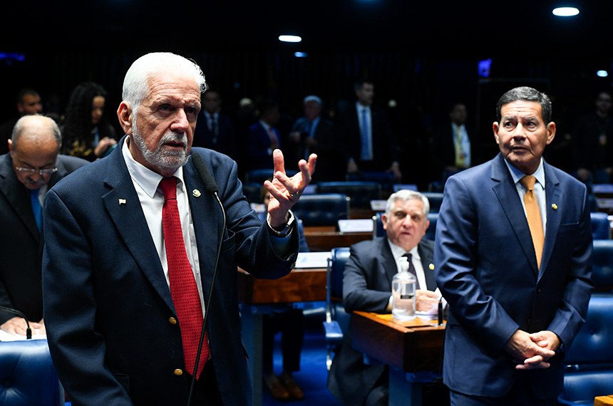 Participam: 
senador Hamilton Mourão (Republicanos-RS); 
senador Izalci Lucas (PL-DF); 
senador Chico Rodrigues (PSB-RR).