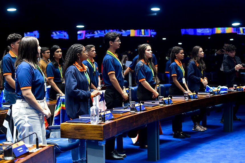 À bancaca, Jovens Senadores 2024.