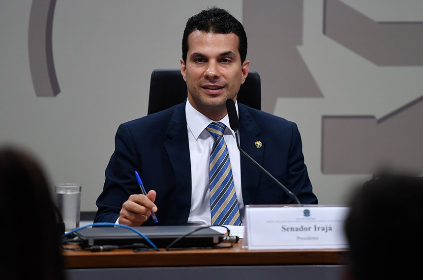 Mesa:
presidente da FPJOVEM, senador Irajá (PSD-TO).