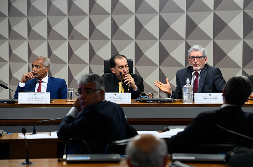 Bancada:
senador Eduardo Girão (Novo-CE);
senador Carlos Portinho (PL-RJ).