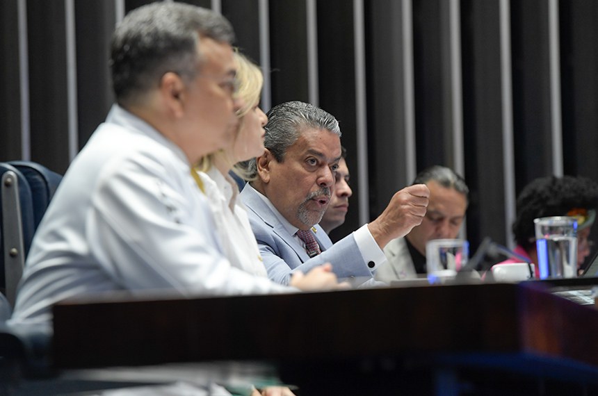 O senador Dr. Hiran presidiu a sessão temática, por ele sugerida - Foto: Saulo Cruz/Agência Senado