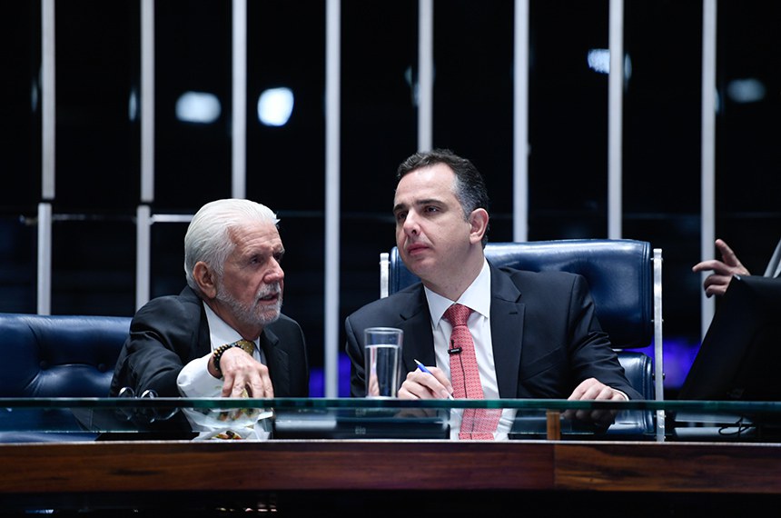 Mesa: 
líder do governo no Senado Federal, senador Jaques Wagner (PT-BA);
presidente do Senado Federal, senador Rodrigo Pacheco (PSD-MG).