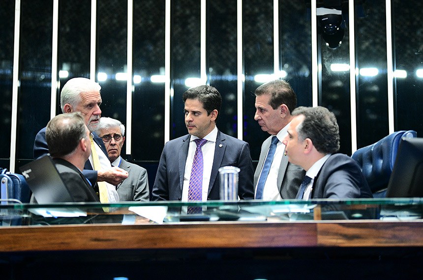 Mesa:  
senador Flávio Bolsonaro (PL-RJ); 
senador Jaques Wagner (PT-BA); 
autor do PDL 206/2024, deputado Ismael Alexandrino (PSD-GO);
relator do PDL 206/2024, senador Vanderlan Cardoso (PSD-GO);
presidente do Senado Federal, senador Rodrigo Pacheco (PSD-MG).