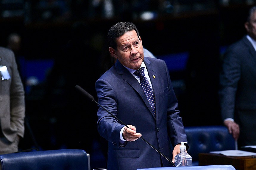 Hamilton Mourão é o autor do pedido para realização de sessão especial pelos 45 anos da profissão de biólogo - Foto: Jefferson Rudy/Agência Senado