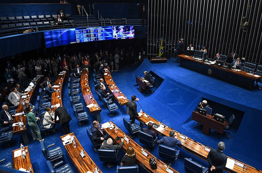 Mesa: 
presidente do Senado Federal, senador Rodrigo Pacheco (PSD-MG); 
secretário-geral da Mesa do Senado Federal, Gustavo A. Sabóia Vieira.