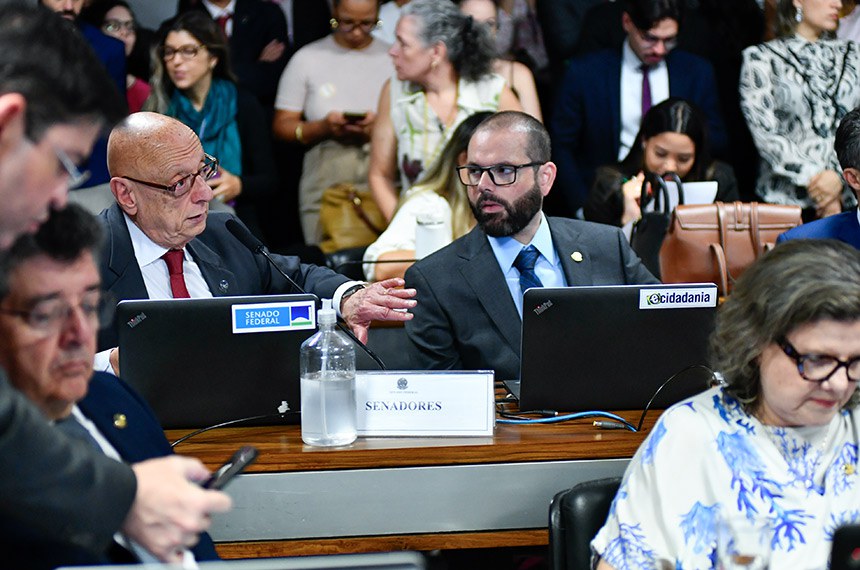 Participam:
senador Fernando Farias (MDB-AL); 
senadora Teresa Leitão (PT-PE); 
senador Jorge Seif (PL-SC).