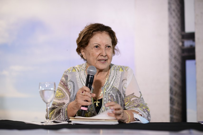 Senadora por 24 anos, Maria do Carmos Alves foi a mulher com mais mandados na história do Senado - Foto: Pedro França/Agência Senado