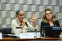 Mesa: 
ministra do Meio Ambiente e Mudança do Clima (MMA), Marina Silva, em pronunciamento;
presidente da CMA, senadora Leila Barros (PDT-DF), conduz audiência.