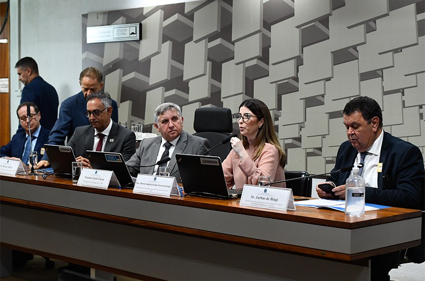 A audiência pública na CAE foi coordenada pelo senador Izalci Lucas - Foto: Roque de Sá/Agência Senado